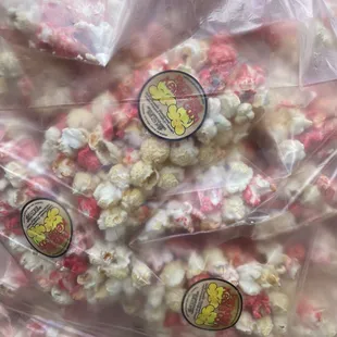 200 mini bags of popcorn