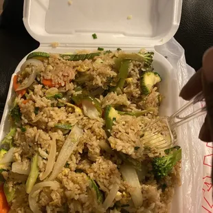 Veggie Thai fried rice