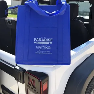 1st time customer insulated bag