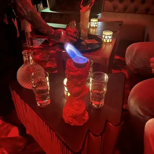 lilth drink on fire