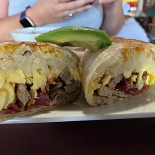 Breakfast burrito