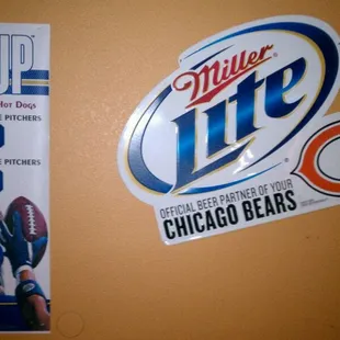 chicago bears and miller lite