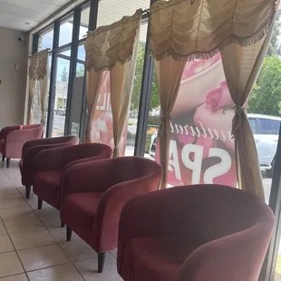 Plenty of seating, open and clean