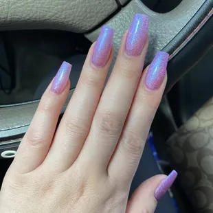 Pink holographic!