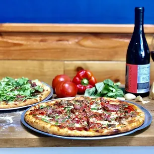 pizza, food