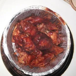 Bbq chicken wings. Perfect...