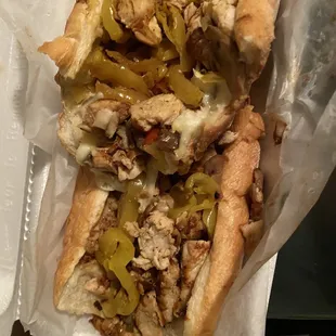 Chicken Cheese Steak (wrong)