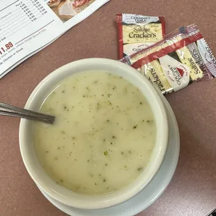 Cream of Broccoli- Soup of the Day