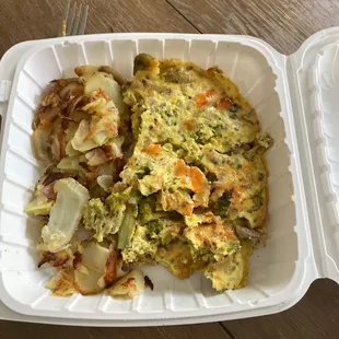 Broccoli omelette