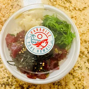 Ginger Scallion Ahi