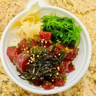 Ginger Scallion Ahi