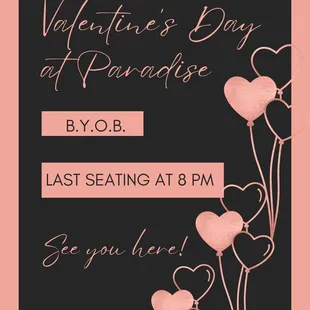 Valentines Day is Friday, February 14