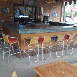 Outdoor bar