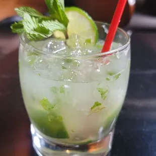 The Mojito tasted amazing and was very refreshing.