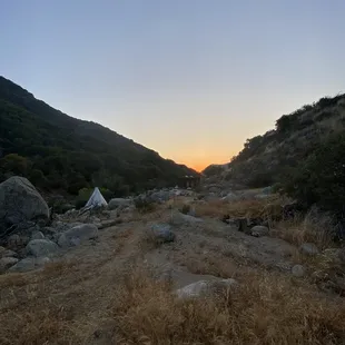 View from the dinner table