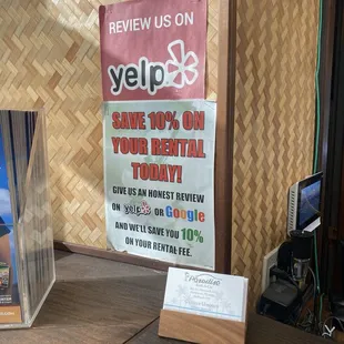 Write a review to get 10% off