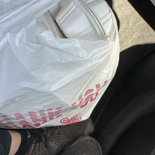 The order after receiving it....