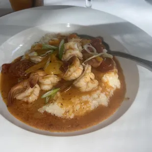 Shrimp and grits