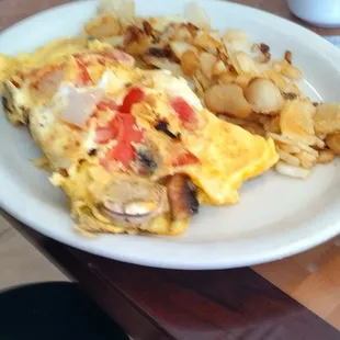 Veggie omelet - Delicious