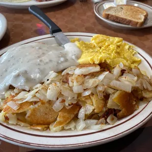 Country-Fried Steak &amp; 2 Eggs