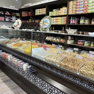 Nuts and snacks, gift platters, tea