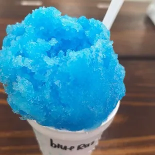 blue raspberry shaved ice