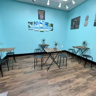 New seating. 11/18/21