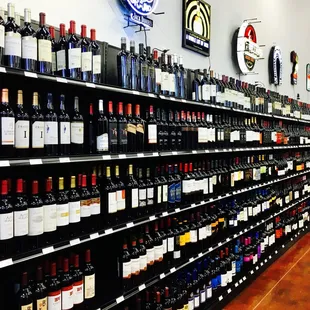 a wine store