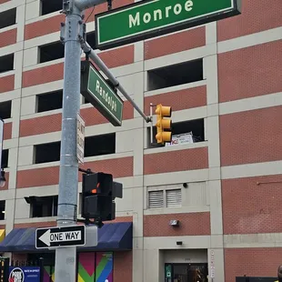 It is right at this cross-section of streets