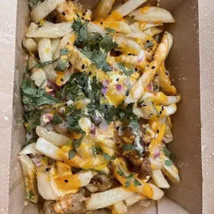 Gobi loaded fries