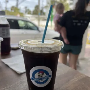 Medium Black Iced Coffee