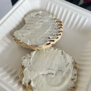 Everything Bagel with Cream Cheese