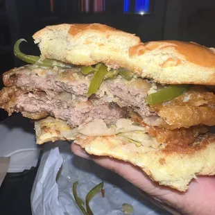 Booze burger