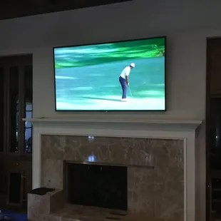 Install and mounting TV's in a brand new home