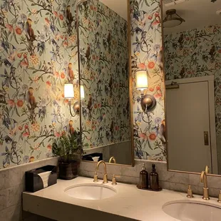 Even restrooms were cool