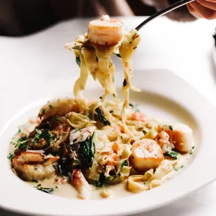 Seafood Fettuccine