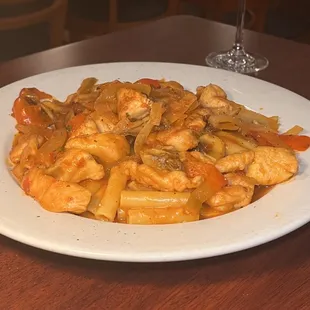 Chicken cacciatore