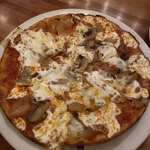 14&quot; Cipolle E Funghi Pizza