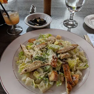 Chicken Cesar salad $12