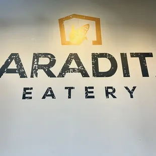 Seen on the side wall.