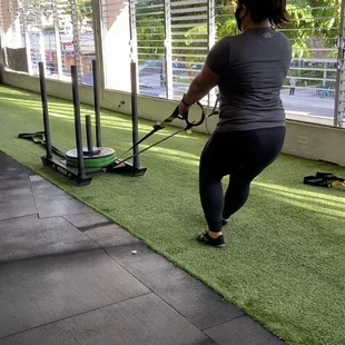 Sled pulls!