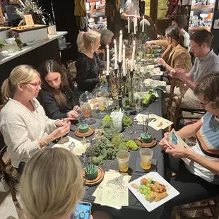 Bell Jar Butterfly making night.