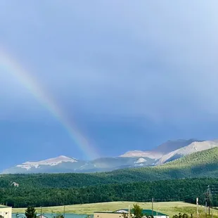 A view of Pikes Peak too
