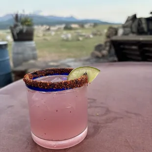 Lavender margarita