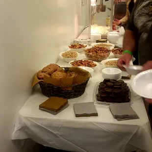 A few little snacks before the main course.