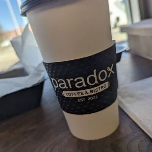 Large Drip Black Coffee