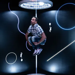 Infinity Well at Paradox Experience Las Vegas, not your typical art museum!