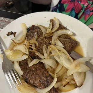 Liver and Onions Dinner