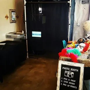 Enclosed Photo Booth Setup!