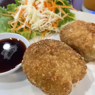 Crispy Fried Chive Cake